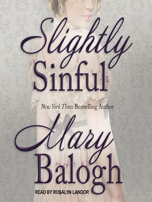 Title details for Slightly Sinful by Mary Balogh - Wait list